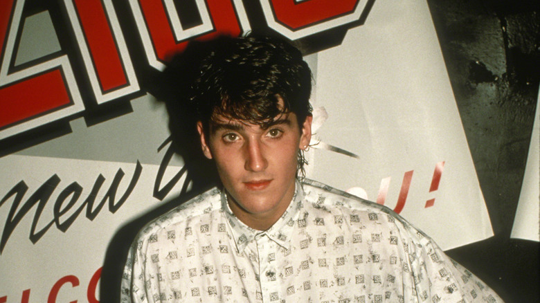 Young Jonathan Knight poses