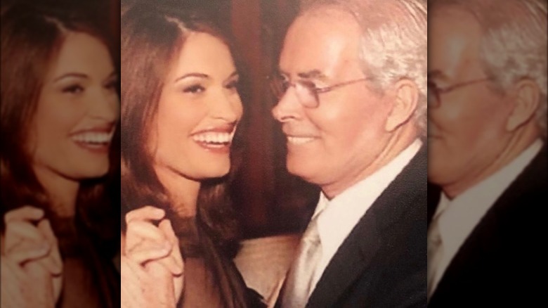 Kimberly Guilfoyle dancing with father