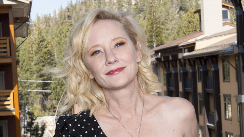 Anne Heche smiling