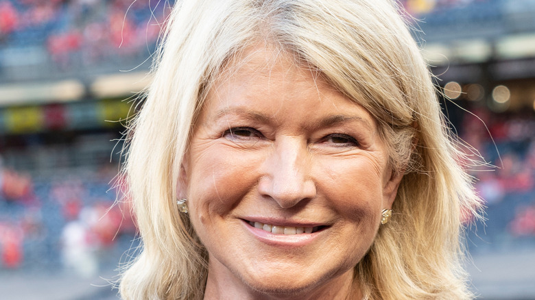 Martha Stewart smiling