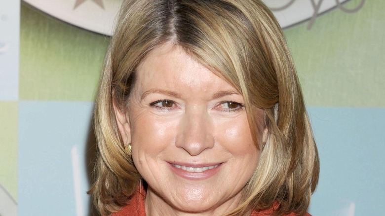 Martha Stewart smiling