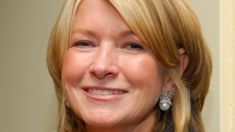 Martha Stewart smiling