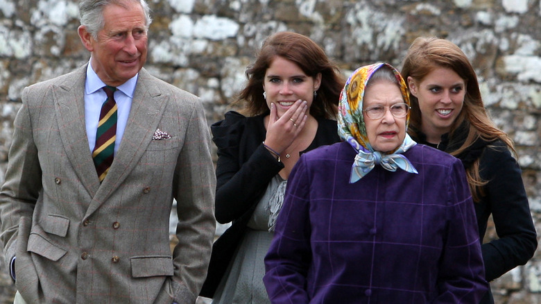 Queen Elizabeth and family