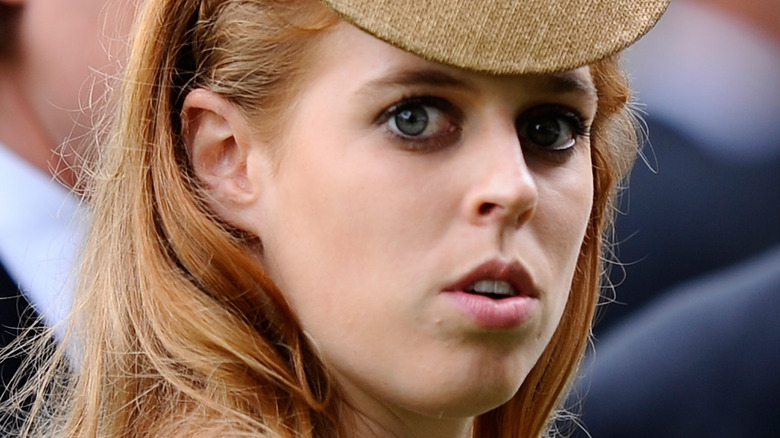 Princess Beatrice posing