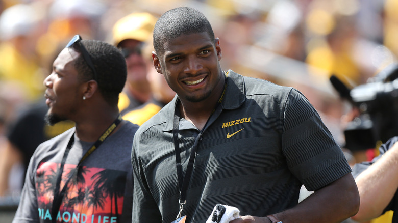 Michael Sam smiling