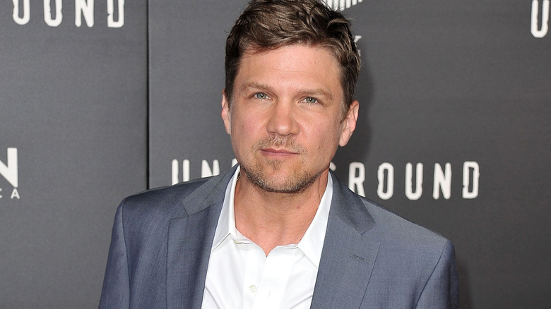 Marc Blucas on the red carpet