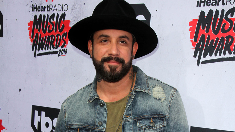 AJ McLean smiling