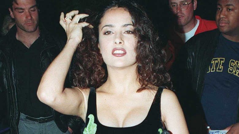 Salma Hayek posing