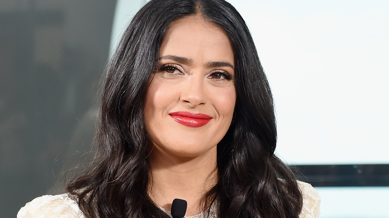 Salma Hayek smiling