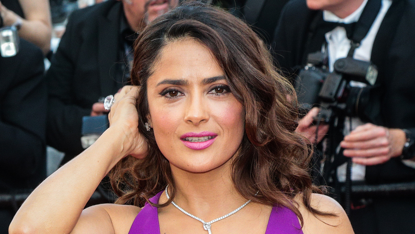 Salma Hayek reveals she had 'no choice' but to marry husband Francois  Henri-Pinault during surprise wedding