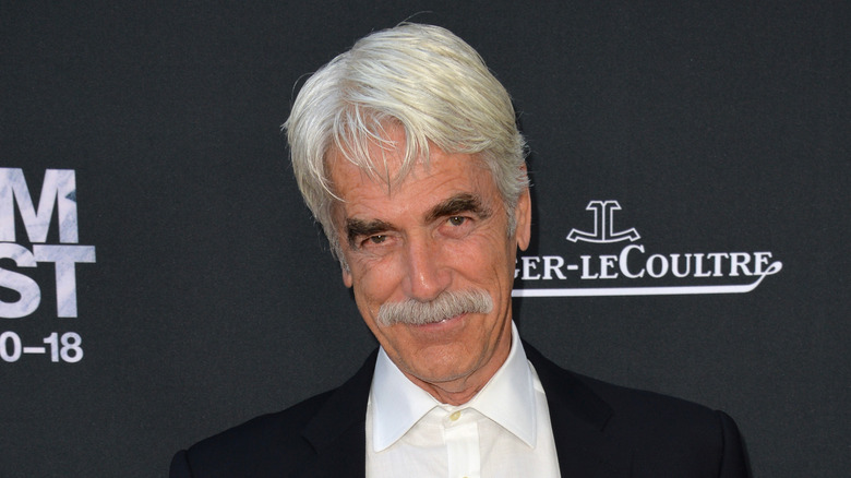 Sam Elliott smiling