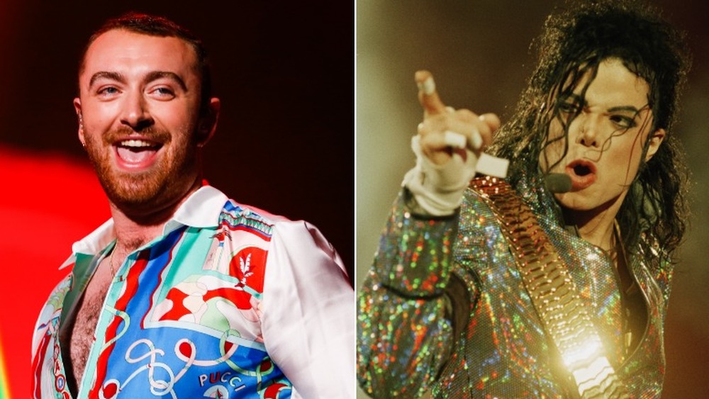 Sam Smith (left), Michael Jackson (right)