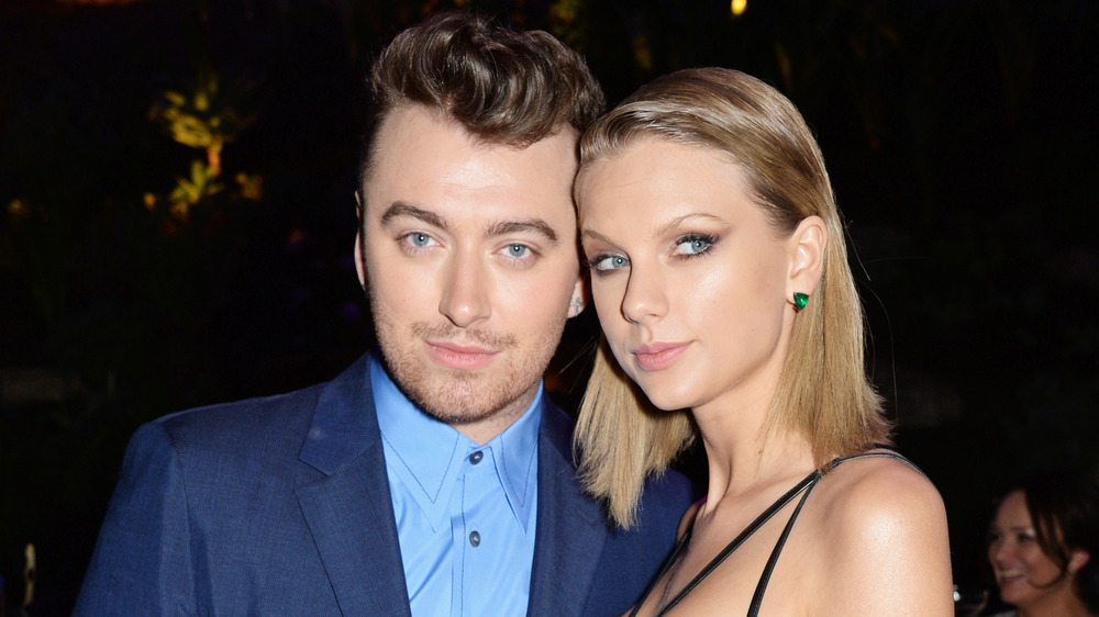 Sam Smith and Taylor Swift at Elle Style Awards