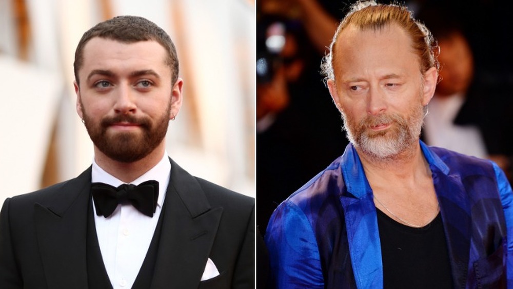 Sam Smith (left), Thom Yorke (right) 