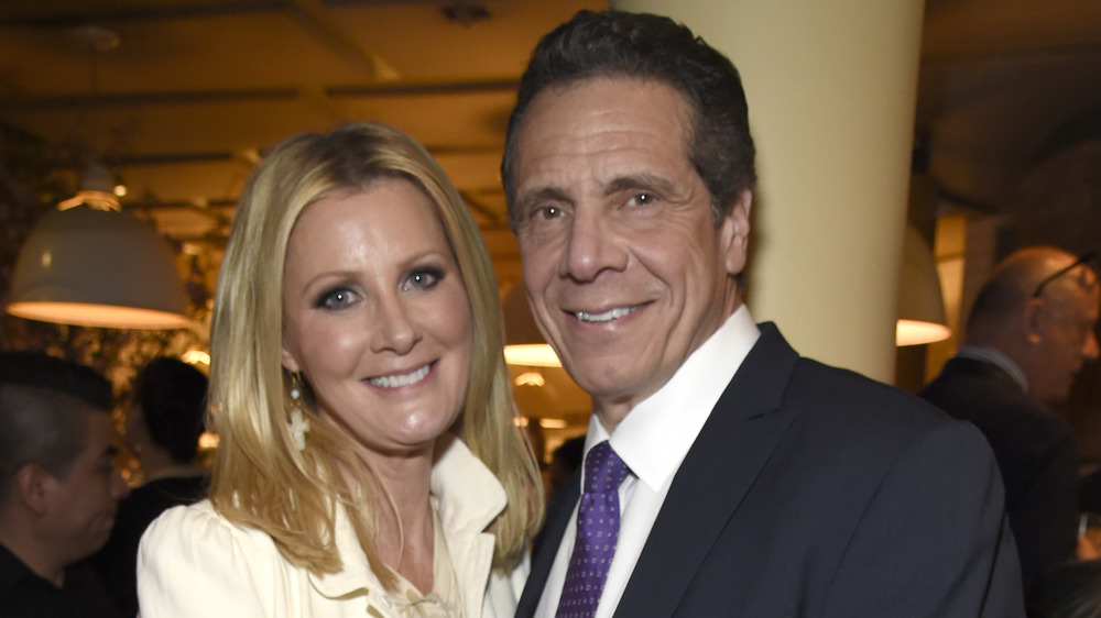 Andrew Cuomo and Sandra Lee at an HBO event in New York City