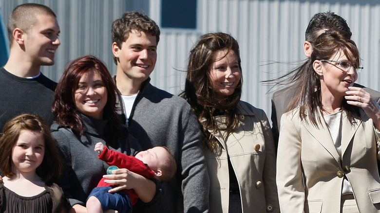 Sarah Palin and children