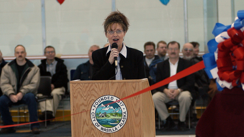 Sarah Palin opening Wasilla sports complex