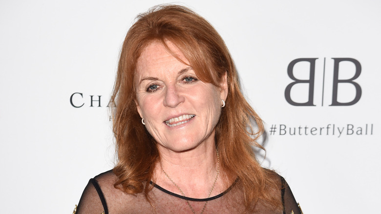 Duchess Sarah Ferguson on the red carpet