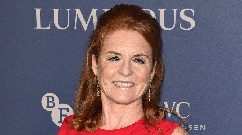 Sarah Ferguson smiling