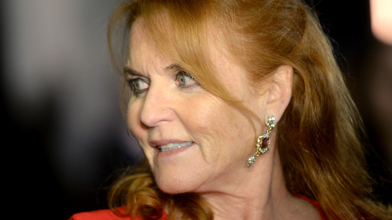 Sarah Ferguson smiling