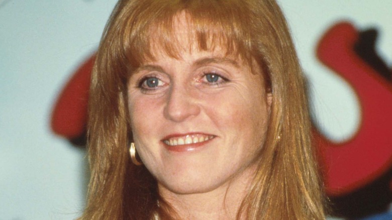 Sarah Ferguson at a book signing