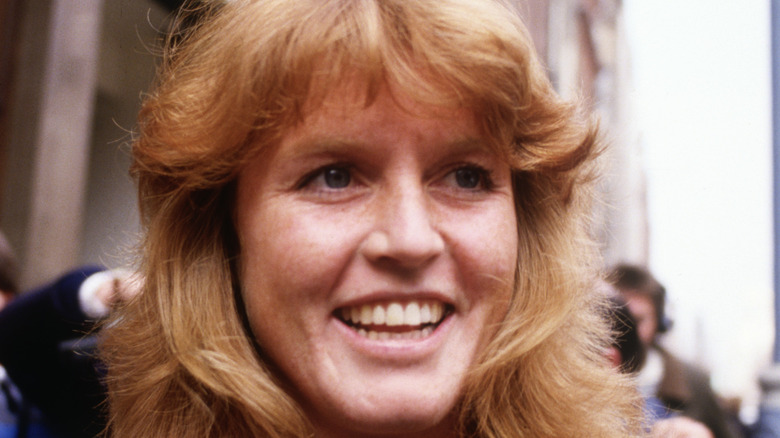 Sarah Ferguson smiling