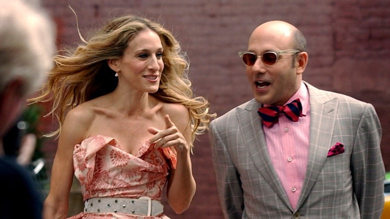 Sarah Jessica Parker and Willie Garson