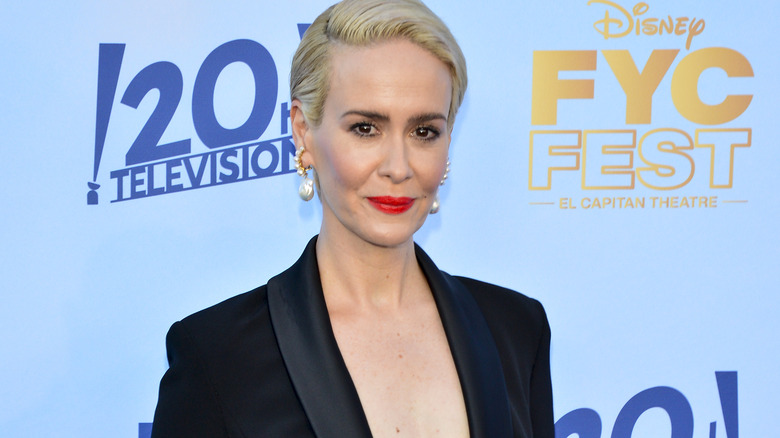 Sarah Paulson arrives at 20th Television And FX's "Impeachment: American Crime Story"