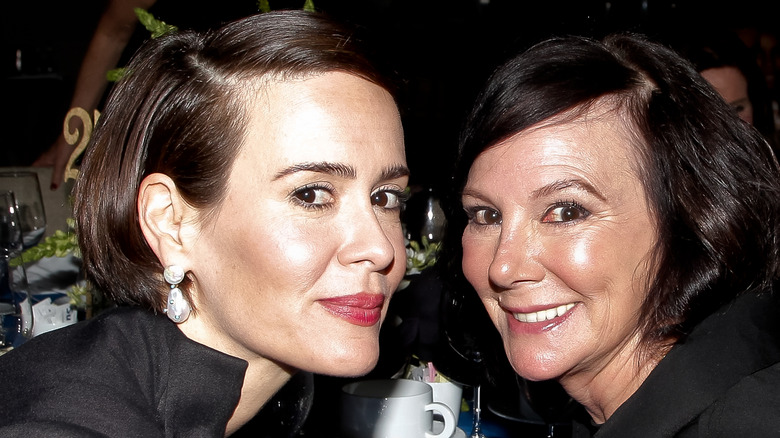 Sarah Paulson and Marcia Clark