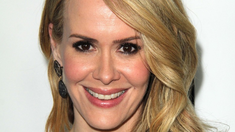 Sarah Paulson long hair