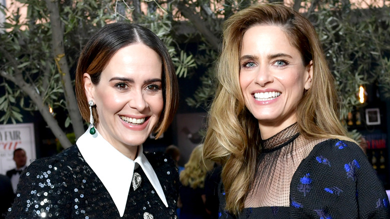 Sarah Paulson and Amanda Peet