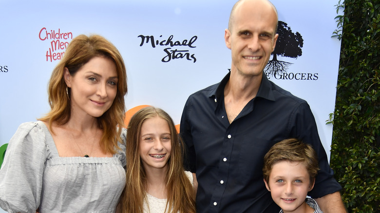 Sasha Alexander and family