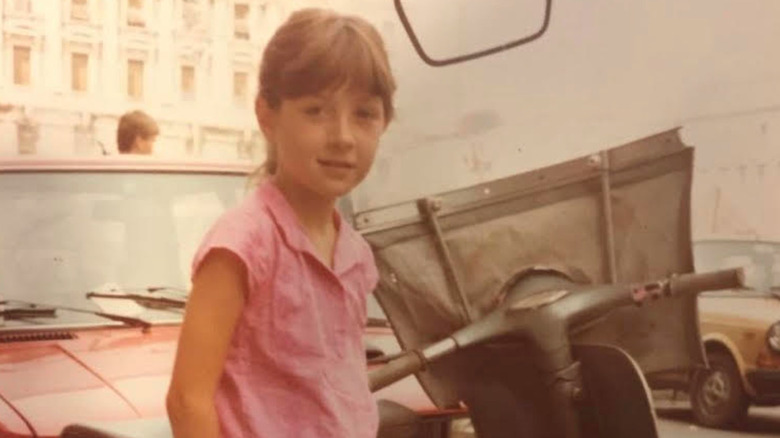 Sasha Alexander as a kid