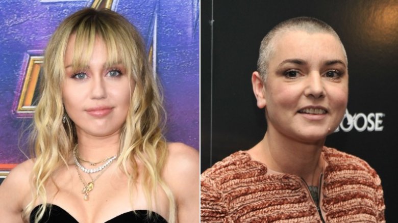 Miley Cyrus, Sinead O'Connor