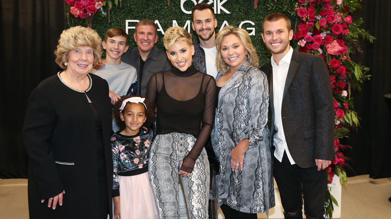 Chrisley family smiling