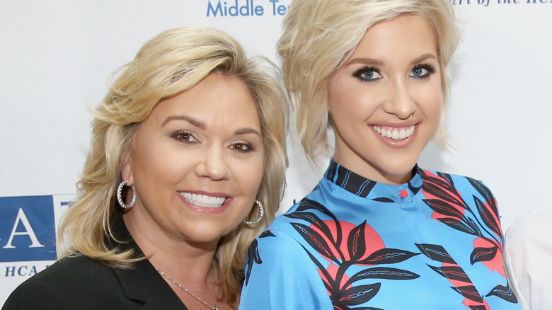 Julie Chrisley and Savannah Chrisley