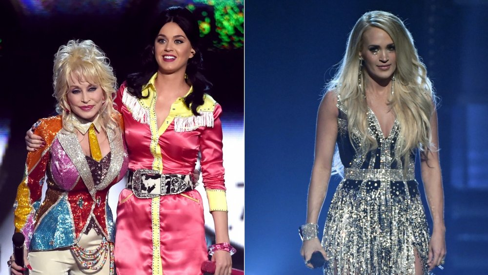 Dolly Parton & Katy Perry; Carrie Underwood 