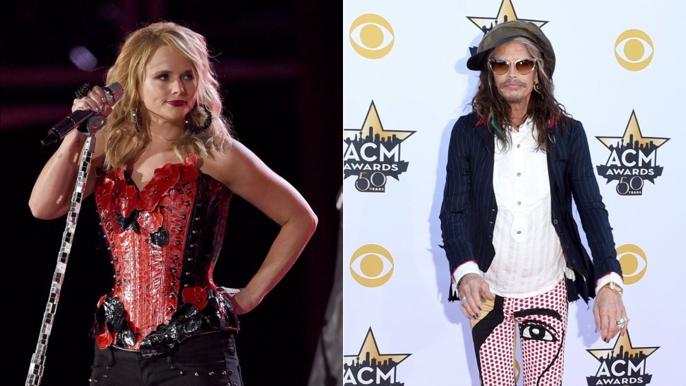 Miranda Lambert and Steven Tyler 