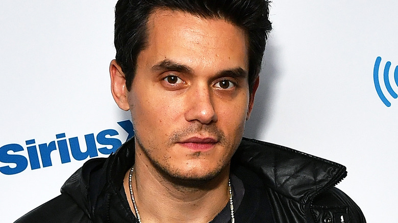 John Mayer posing