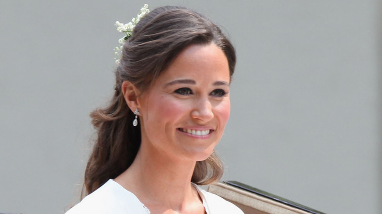 Pippa Middleton smiling