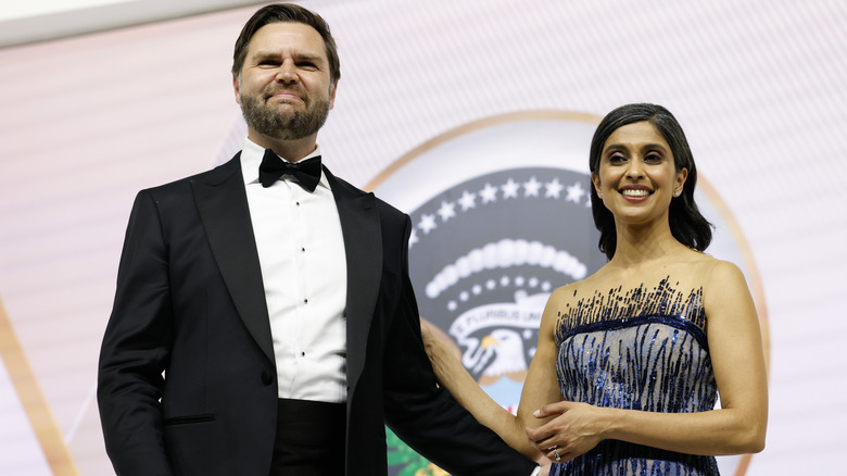 JD and Usha Vance at the Inaugural Ball.