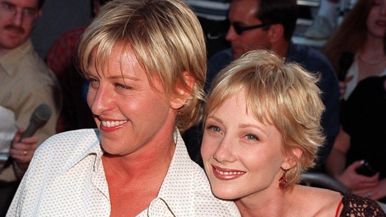 Ellen DeGeneres and Anne Heche