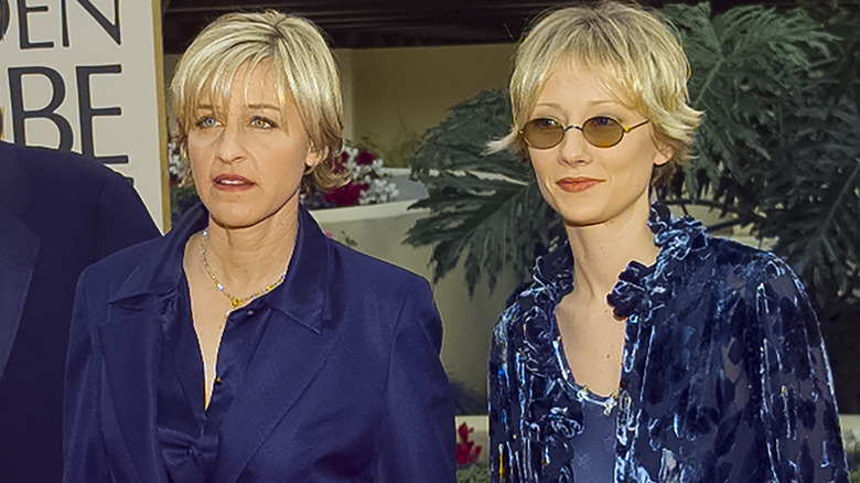 Ellen DeGeneres and Anne Heche