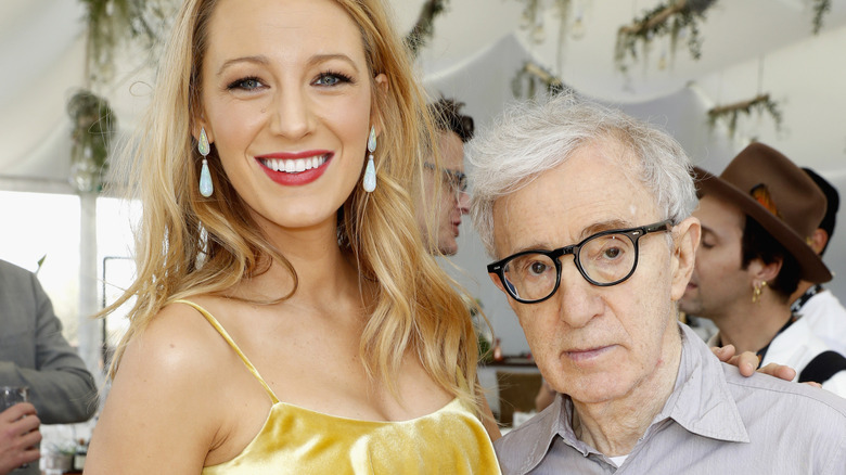 Blake Lively and Woody Allen