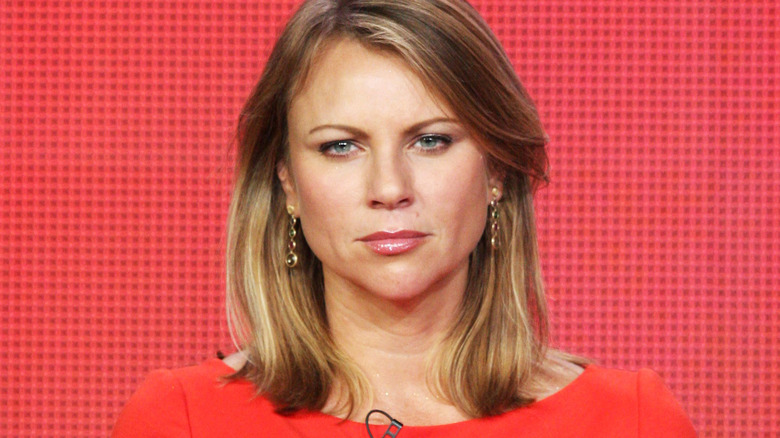 Lara Logan looking stern