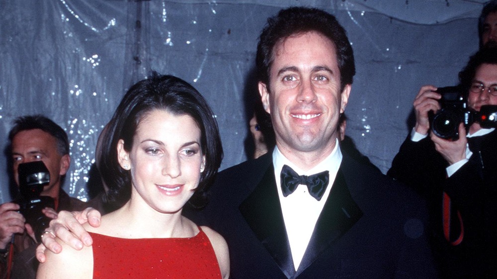 Jessica and Jerry Seinfeld formal