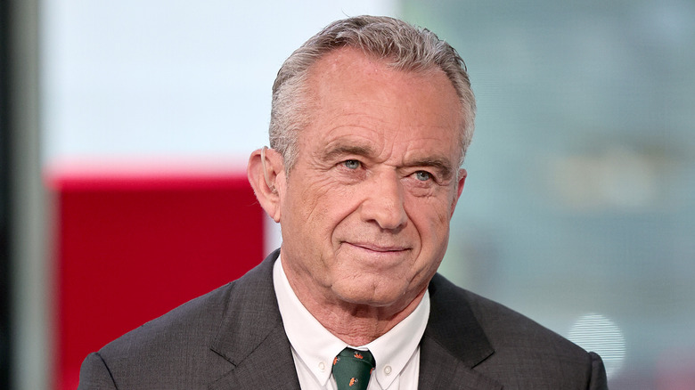 Robert F. Kennedy Jr. smirks