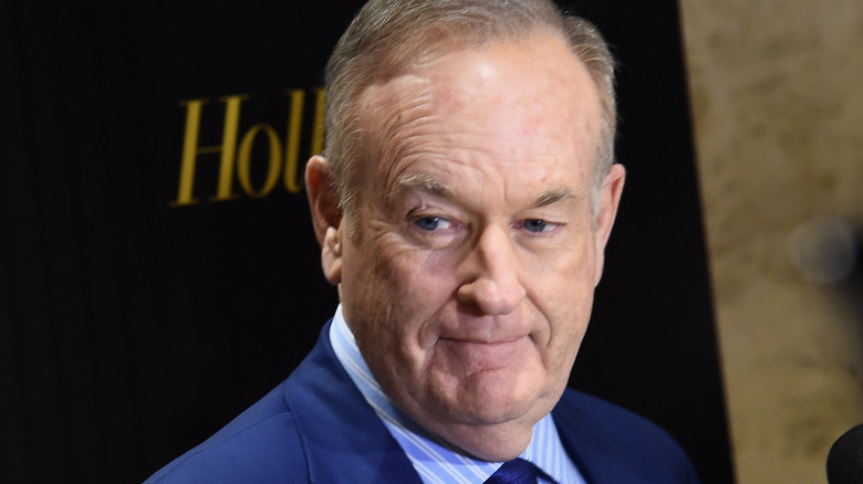 Bill O'Reilly posing