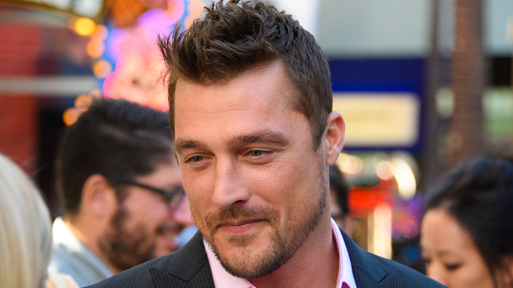 Chris Soules looking down