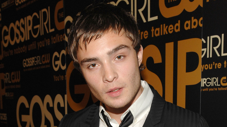 Ed Westwick attending a Gossip Girl event